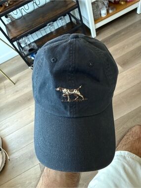 Rodd & Gunn Olive and Navy Cotton Baseball Cap with Label